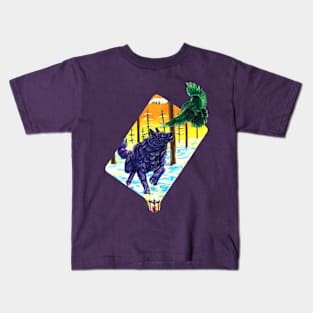 Arctic Companions Kids T-Shirt